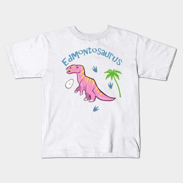 Cute Edmontosaurus Kids T-Shirt by SakuraDragon